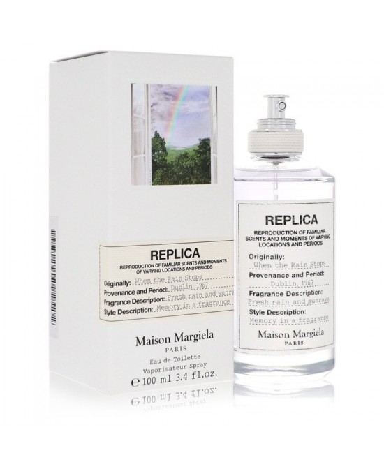 Replica When The Rain Stops by Maison Margiela Eau De Toilette Spray (Unisex) 3.4 oz (Women)