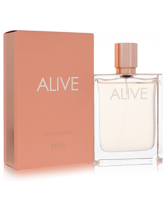 Boss Alive by Hugo Boss Eau De Toilette Spray 2.7 oz (Women)