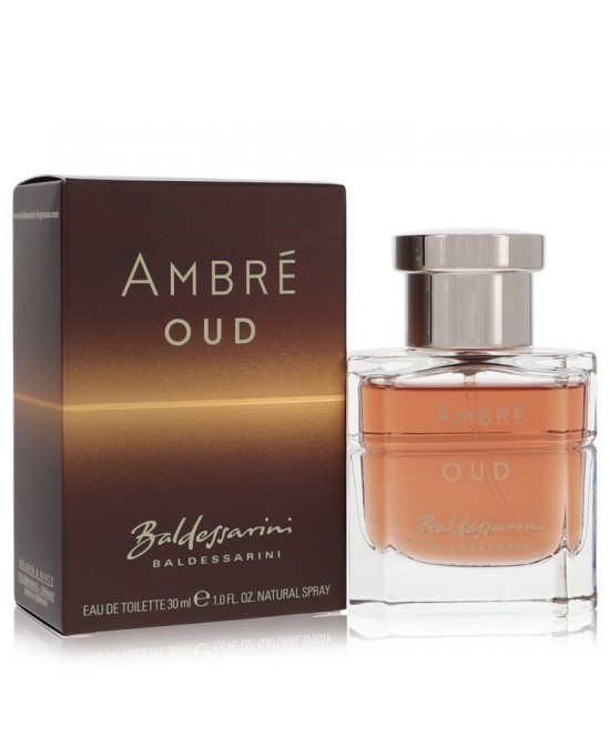 Baldessarini Ambre Oud by Hugo Boss Eau De Toilette Spray 1.0 oz (Men)