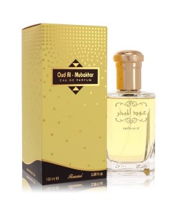 Rasasi Oud Al Mubakhar by Rasasi Eau De Parfum Spray (Unisex) 3.3 oz (Women)