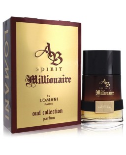 Spirit Millionaire Oud Collection by Lomani Eau De Parfum Spray 3.3 oz (Men)