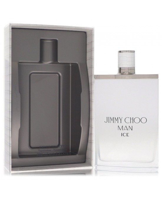 Jimmy Choo Ice by Jimmy Choo Eau De Toilette Spray 6.7 oz (Men)