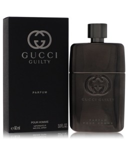 Gucci Guilty Pour Homme by Gucci Parfum Spray 3 oz (Men)