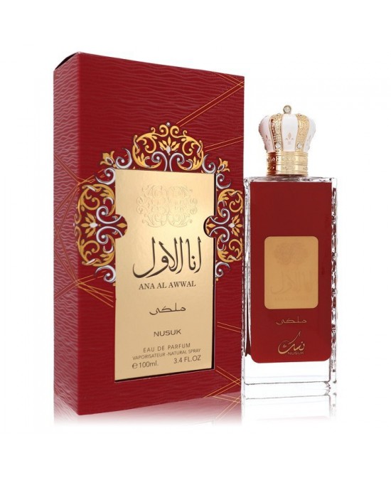 Ana Al Awwal Rouge by Nusuk Eau De Parfum Spray 3.4 oz (Women)