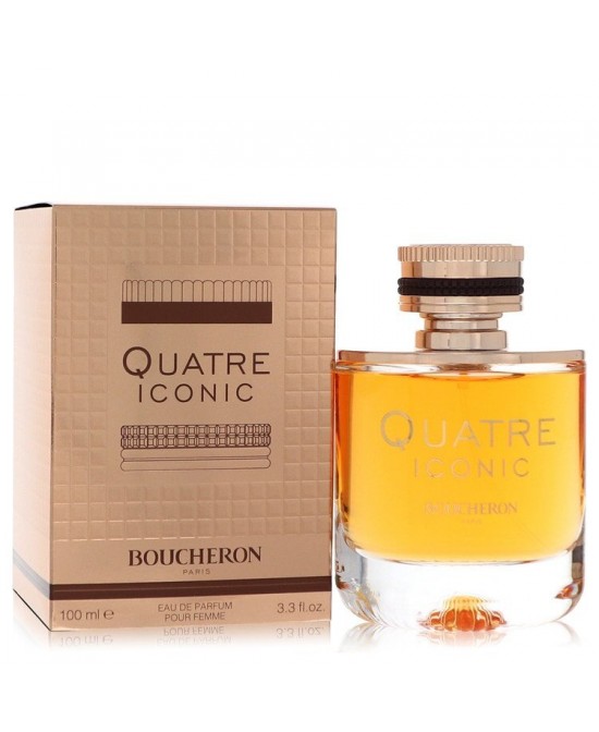 Quatre Iconic by Boucheron Eau De Parfum Spray 3.3 oz (Women)