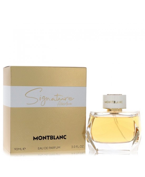 Montblanc Signature Absolue by Mont Blanc Eau De Parfum Spray 3.0 oz (Women)