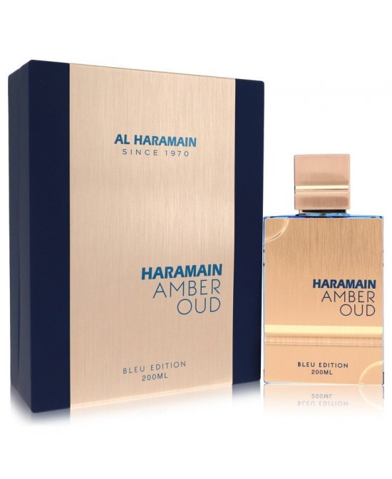 Al Haramain Amber Oud Bleu Edition by Al Haramain Eau De Parfum Spray 6.7 oz (Men)