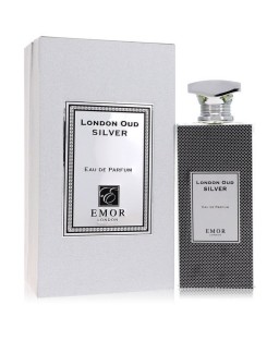 Emor London Oud Silver by Emor London Eau De Parfum Spray (Unisex) 4.2 oz (Men)