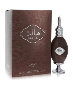 Lattafa Pride Hala Silver by Lattafa Eau De Parfum Spray 3.4 oz (Men)