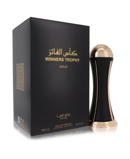 Lattafa Pride Winners Trophy Gold by Lattafa Eau De Parfum Spray 3.4 oz (Women)