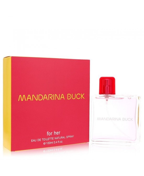 Mandarina Duck For Her by Mandarina Duck Eau De Toilette Spray 3.4 oz (Women)