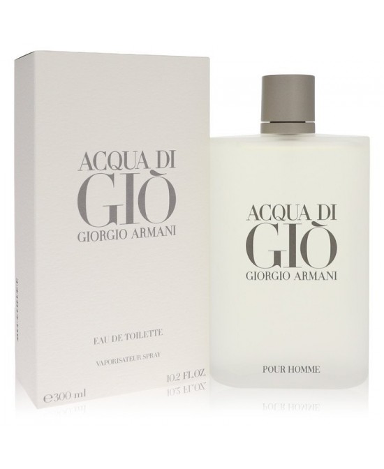 Acqua Di Gio by Giorgio Armani Eau De Toilette Spray 10.2 oz (Men)