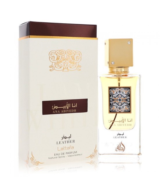 Ana Abiyedh Leather by Lattafa Eau De Parfum Spray (Unisex) 2 oz (Women)