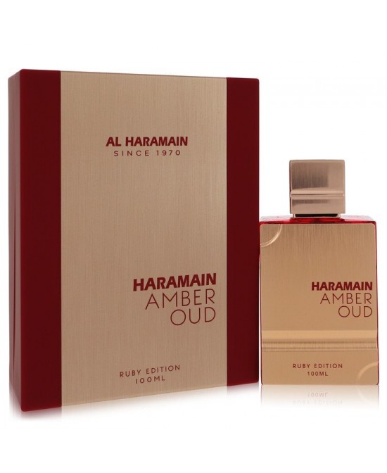 Al Haramain Amber Oud Ruby by Al Haramain Eau De Parfum Spray (Unisex) 3.4 oz (Women)