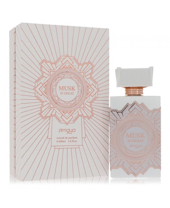 Afnan Musk is Great by Afnan Extrait De Parfum Spray (Unisex) 3.4 oz (Women)