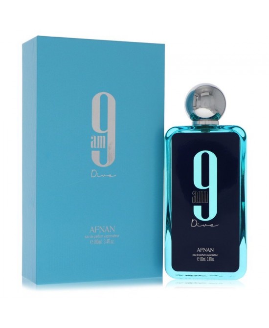 Afnan 9Am Dive by Afnan Eau De Parfum Spray (Unisex) 3.4 oz (Men)