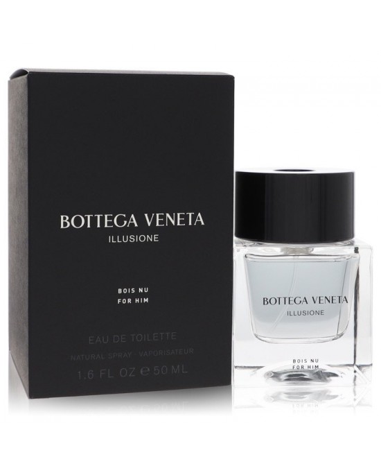 Bottega Veneta Illusione Bois Nu by Bottega Veneta Eau De Toilette Spray 1.7 oz (Men)