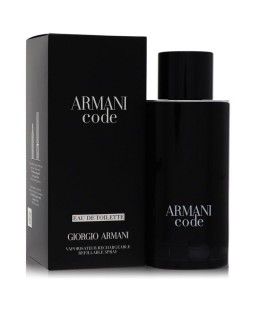 Armani Code by Giorgio Armani Eau De Toilette Spray Refillable 4.2 oz (Men)