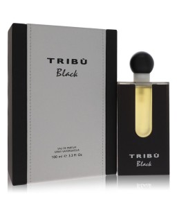 Tribu Black by Benetton Eau De Parfum Spray 3.3 oz (Men)