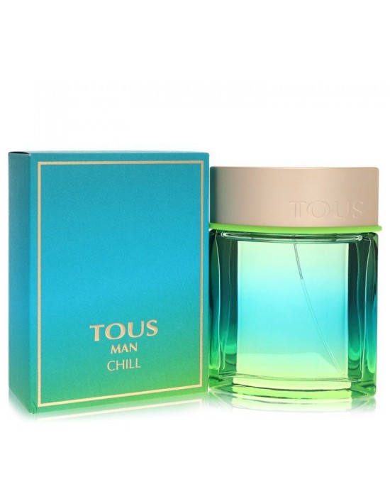 Tous Man Chill by Tous Eau De Toilette Spray 3.4 oz (Men)