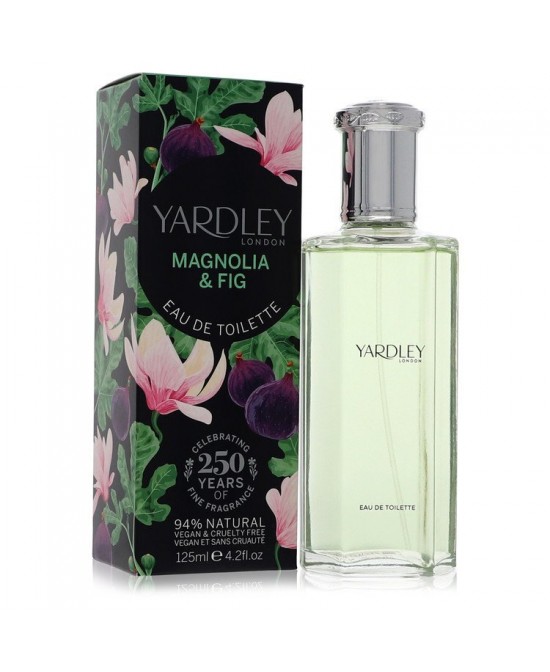 Yardley Magnolia & Fig by Yardley London Eau De Toilette Spray 4.2 oz (Women)