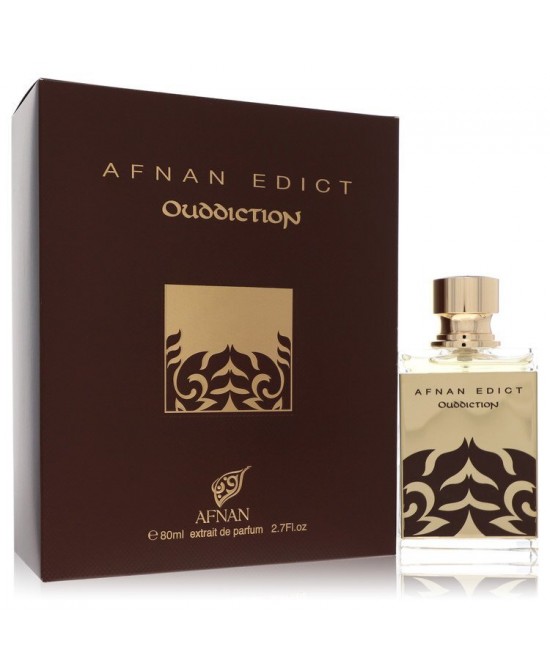 Afnan Edict Ouddiction by Afnan Extrait De Parfum Spray (Unisex) 2.7 oz (Women)