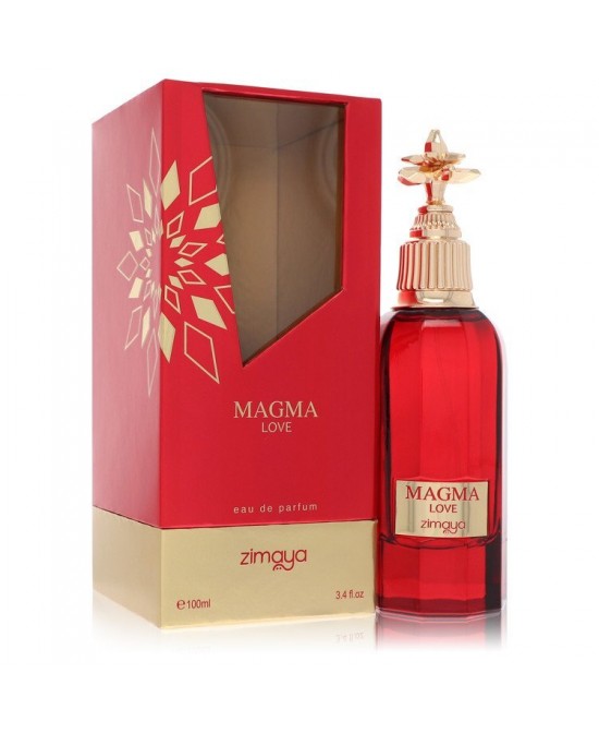 Afnan Zimaya Magma Love by Afnan Eau De Parfum Spray (Unisex) 3.4 oz (Women)