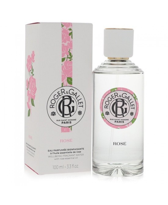 Roger & Gallet Rose by Roger & Gallet Fresh Fragrant Water Spray (Unisex) 3.3 oz (Women)