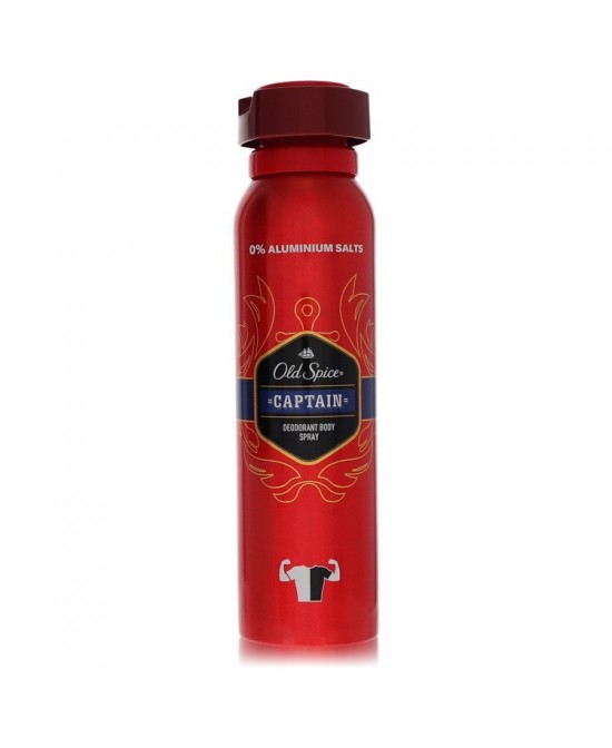 Old Spice Captain by Old Spice Deodorant Spray 5 oz (Men)