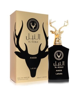 Lattafa Al Noble Ameer by Lattafa Eau De Parfum Spray (Unisex) 3.4 oz (Men)