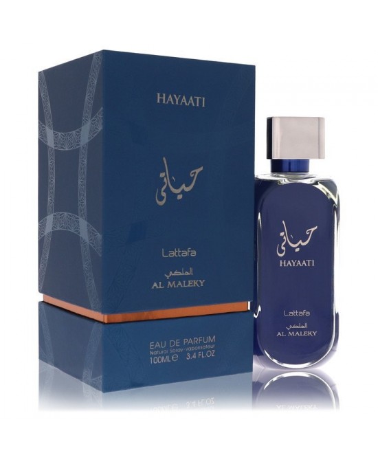 Lattafa Hayaati Al Maleky by Lattafa Eau De Parfum Spray 3.4 oz (Men)