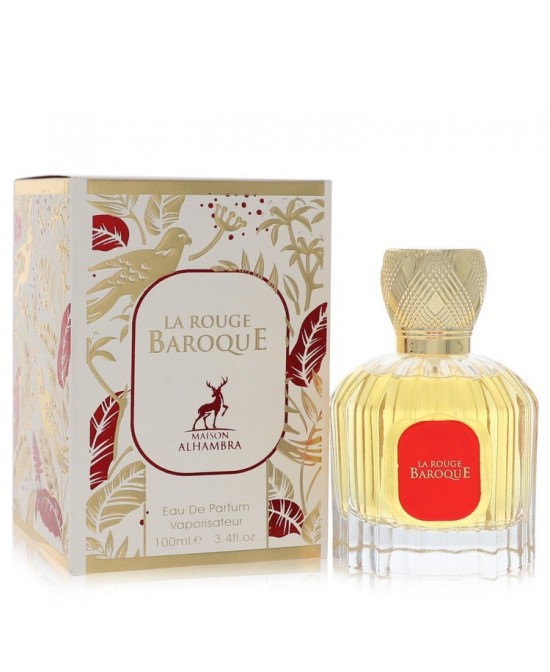 Maison Alhambra Baroque Rouge 540 by Maison Alhambra Eau De Parfum Spray (Unisex) 3.4 oz (Women)