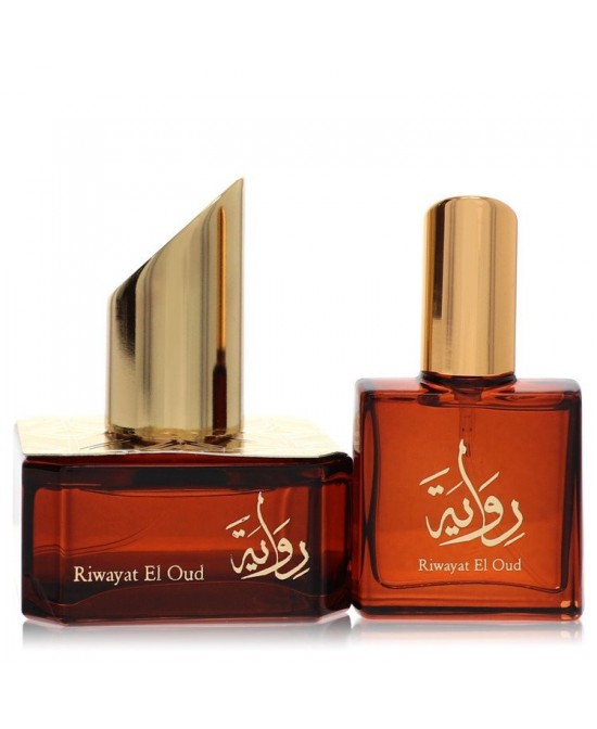 Riwayat El Oud by Afnan Eau De Parfum Spray + Free .67 Oz Travel Edp Spray (Unboxed) 1.7 oz (Women)