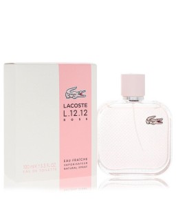 Lacoste Eau De Lacoste L.12.12 Rose Eau Fraiche by Lacoste Eau De Toilette Spray 3.3 oz (Women)