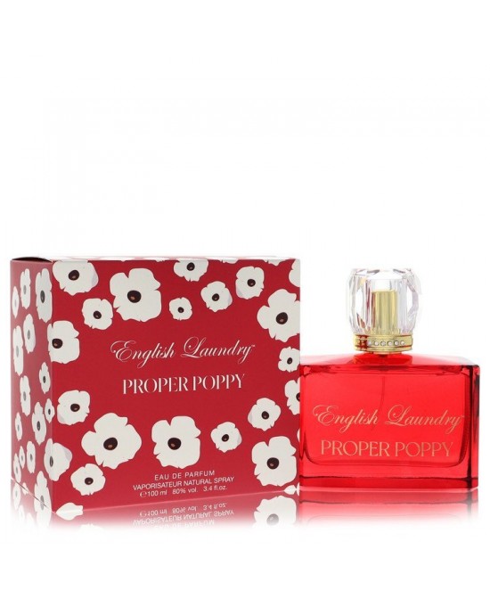 English Laundry Proper Poppy by English Laundry Eau De Parfum Spray 3.4 oz (Women)