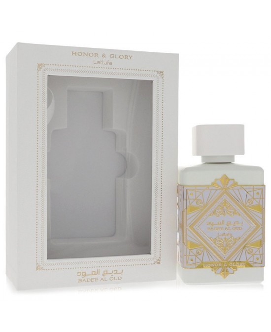 Lattafa Badee Al Oud Honor & Glory by Lattafa Eau De Parfum Spray (Unisex) 3.4 oz (Men)