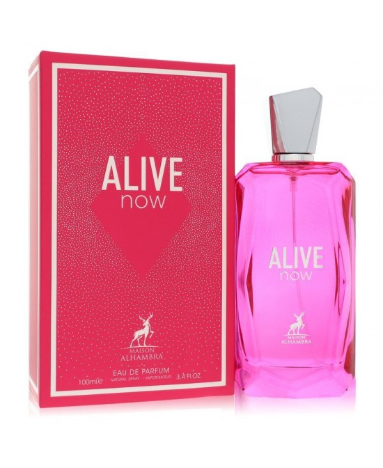 Maison Alhambra Alive Now by Maison Alhambra Eau De Parfum Spray 3.4 oz (Women)