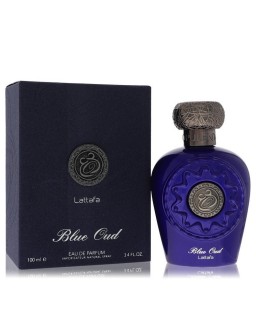 Lattafa Blue Oud by Lattafa Eau De Parfum Spray (Unisex) 3.4 oz (Men)