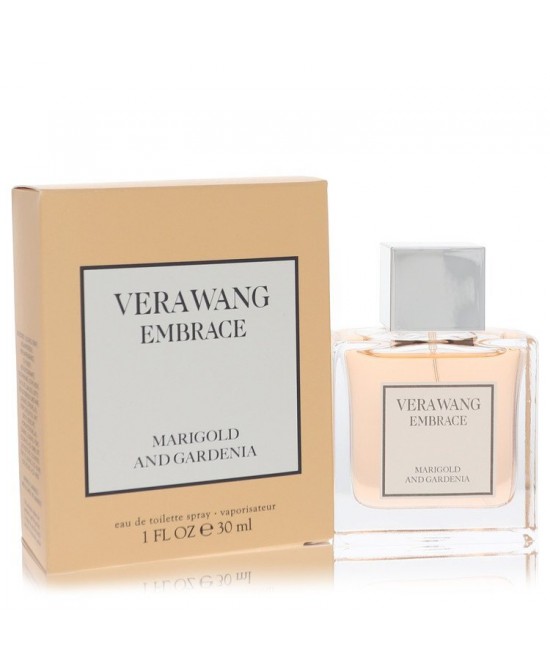 Vera Wang Embrace Marigold and Gardenia by Vera Wang Eau De Toilette Spray 1 oz (Women)