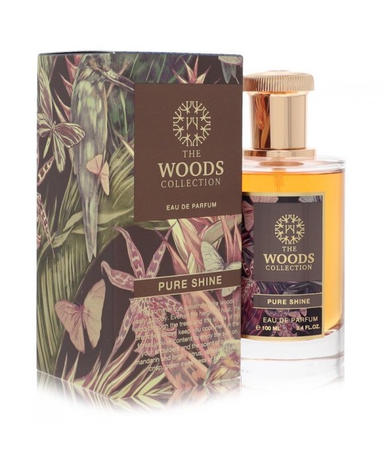 The Woods Collection Pure Shine by The Woods Collection Eau De Parfum Spray (Unisex) 3.4 oz (Men)