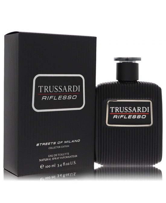 Trussardi Riflesso Streets Of Milano by Trussardi Eau De Toilette Spray 3.4 oz (Men)