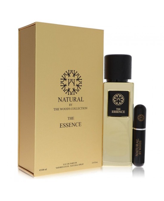 The Woods Collection Natural The Essence by The Woods Collection Eau De Parfum Spray with Mini Refillable Spray (Unisex) 3.4 oz (Women)