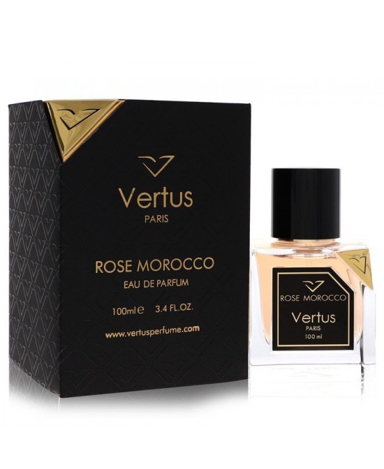 Vertus Rose Morocco by Vertus Eau De Parfum Spray (Unisex) 3.4 oz (Men)