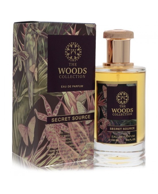 The Woods Collection Secret Source by The Woods Collection Eau De Parfum Spray (Unisex) 3.4 oz (Women)