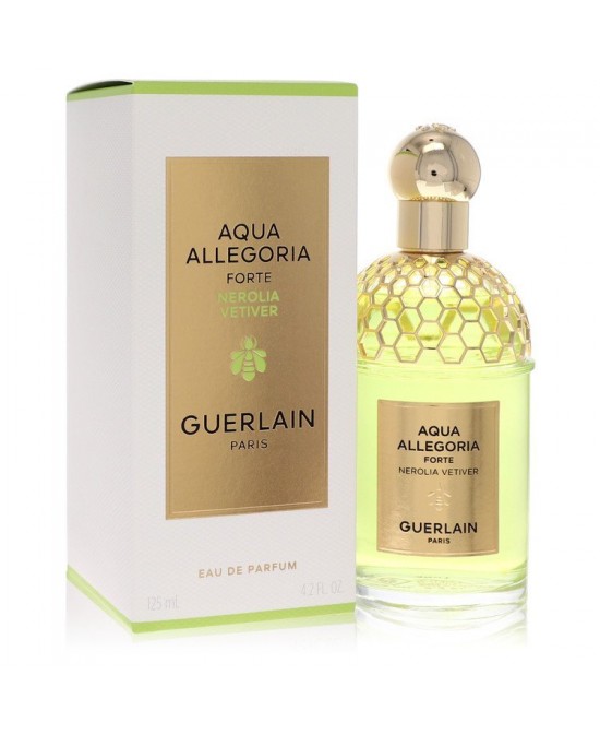 Aqua Allegoria Forte Nerolia Vetiver by Guerlain Eau De Parfum Spray (Unisex) 4.2 oz (Men)