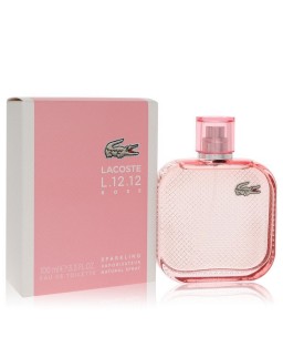 Lacoste Eau De Lacoste L.12.12 Rose Sparkling by Lacoste Eau De Toilette Spray 3.3 oz (Women)