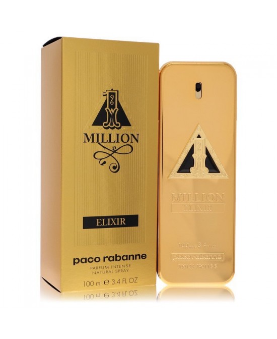 1 Million Elixir by Paco Rabanne Eau De Parfum Intense Spray 3.4 oz (Men)