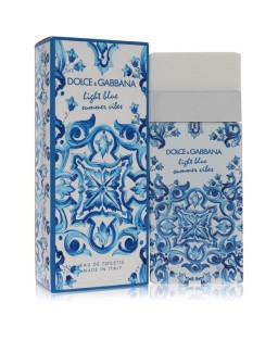 Light Blue Summer Vibes by Dolce & Gabbana Eau De Toilette Spray 3.4 oz (Women)