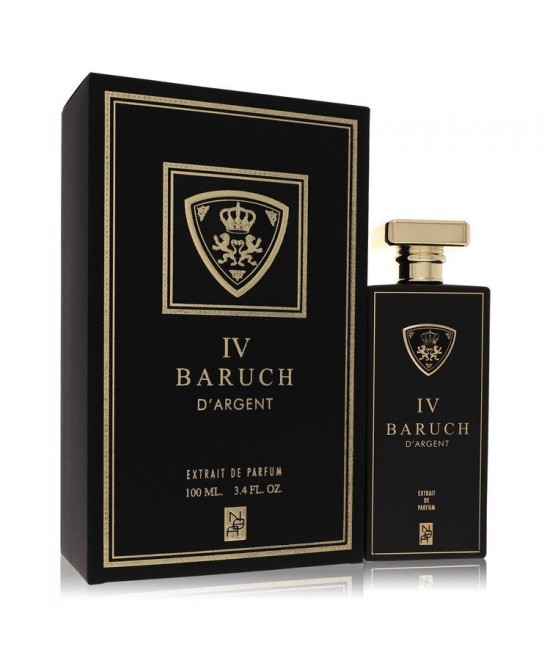 IV Baruch D'Argent by Dumont Paris Extrait De Parfum Spray (Unisex) 3.4 oz (Men)