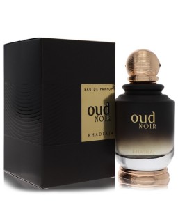 Khadlaj Oud Noir by Khadlaj Eau De Parfum Spray (Unisex) 3.4 oz (Men)